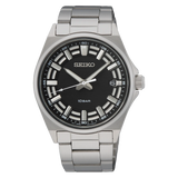 Seiko Quartz Black Dial Classic Men's Watch| SUR505P1