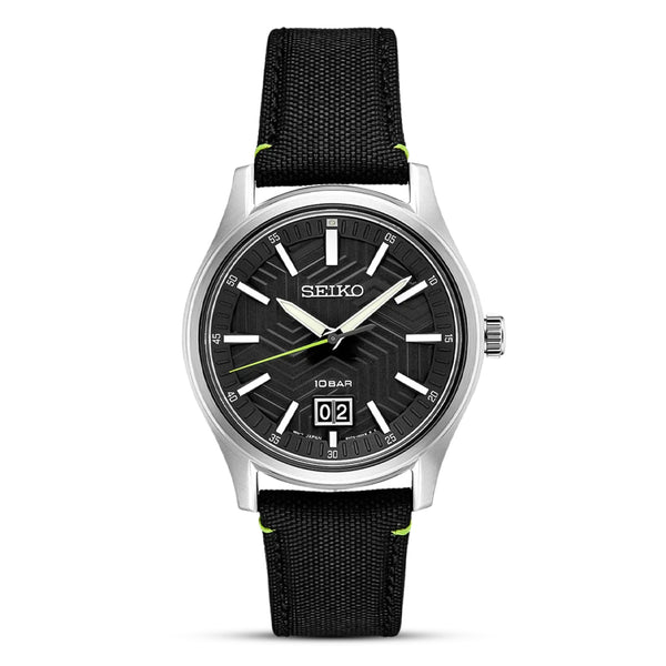 Seiko Essential Urban Style Sapphire Black Dial Watch | SUR517P1