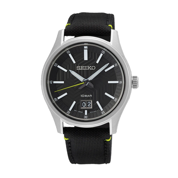 Seiko Essential Urban Style Sapphire Black Dial Watch | SUR517P1