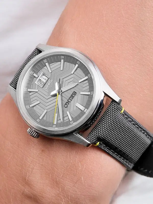 Seiko Conceptual Regular Grey Dial Nylon Strap Watch | SUR543P1