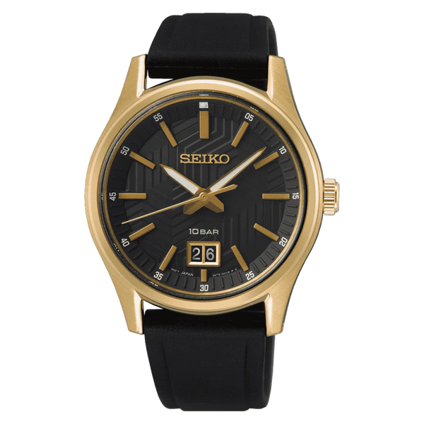 Seiko Conceptual Sapphire Crystal Black Silicon Men's Watch | SUR560P1