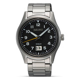 Seiko Classic Quartz Black Dial Men's Watch | SUR569P1