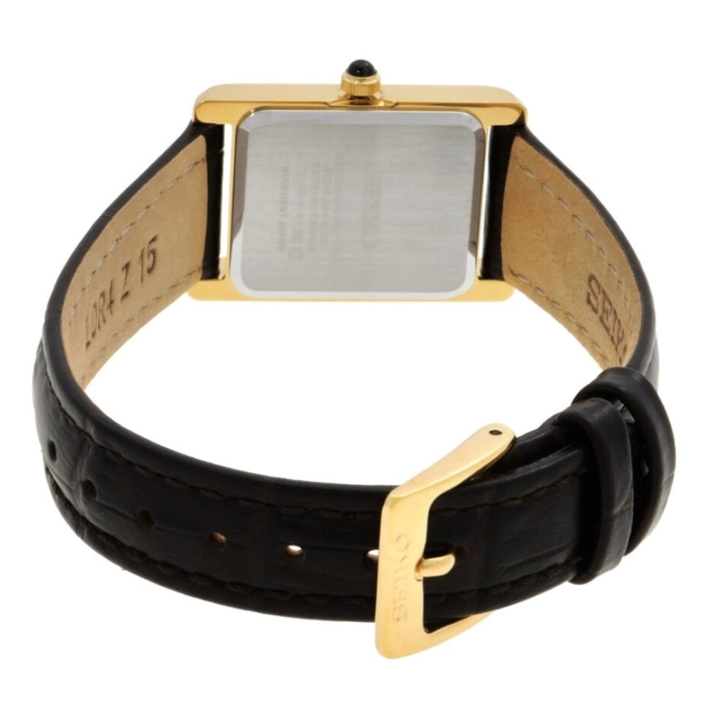 Seiko Conceptual Quartz Champagne Dial Ladies Watch SWR110P1