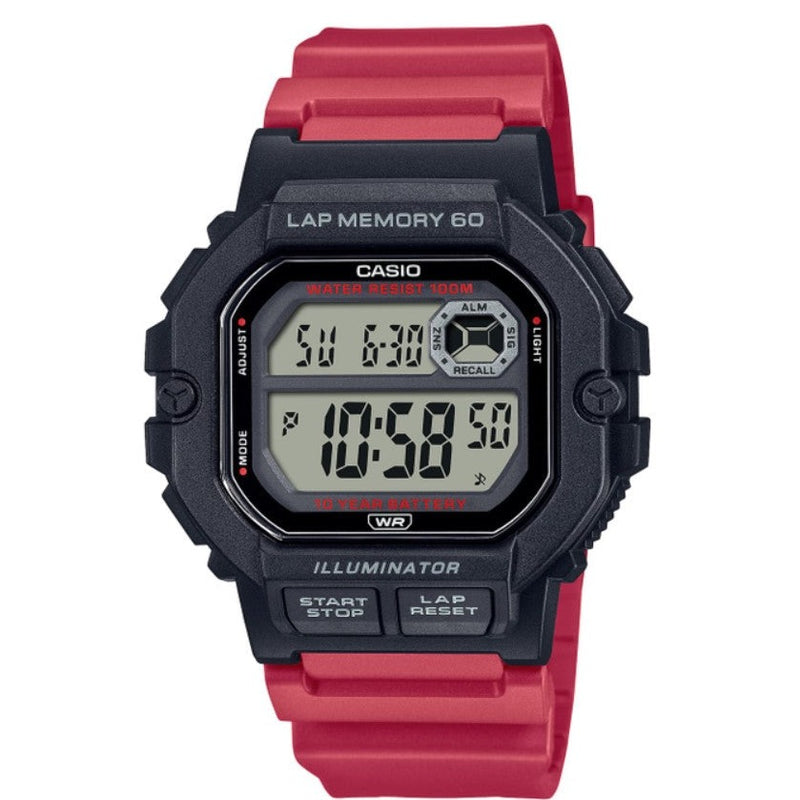 Casio Illuminator Sports Digital Men s Watch WS 1400H 4AVDF