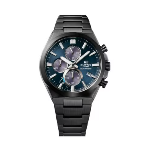 Casio Edifice Solar Powered Chronograph Blue Dial Watch EQS-950DC-2AVUDF