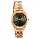 Fastrack Aura Green Dial Ladies Watch| 6268WM07