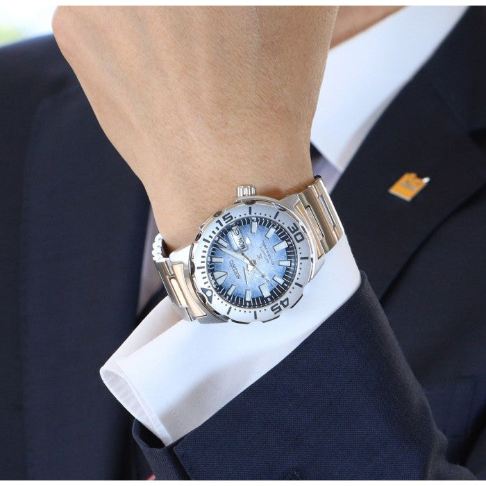 SEIKO PROSPEX ANTARCTICA SAVE THE OCEAN MENS WATCH SRPG57K1