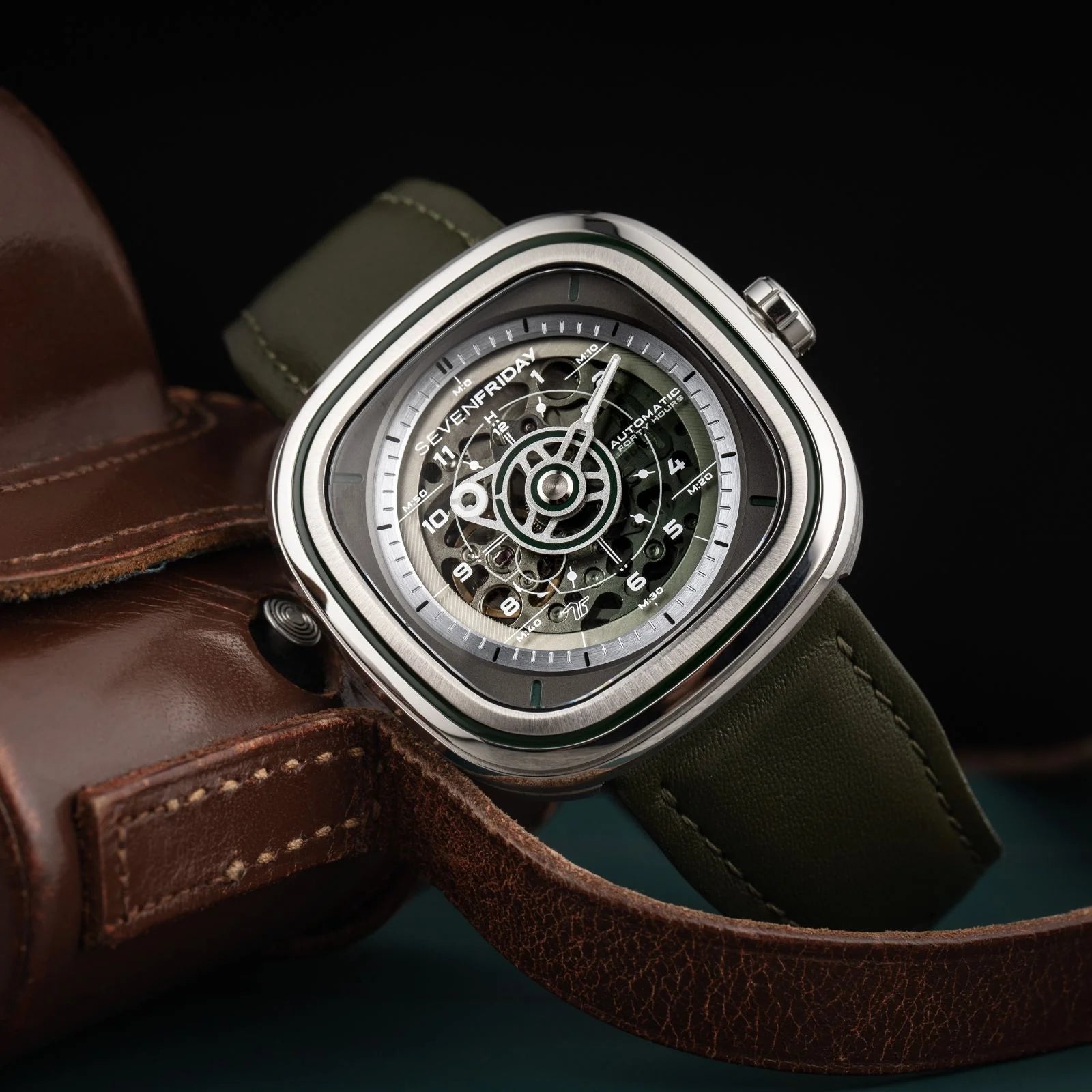 SevenFriday T1/06 GREEN-T Automatic Men's Watch| T Series