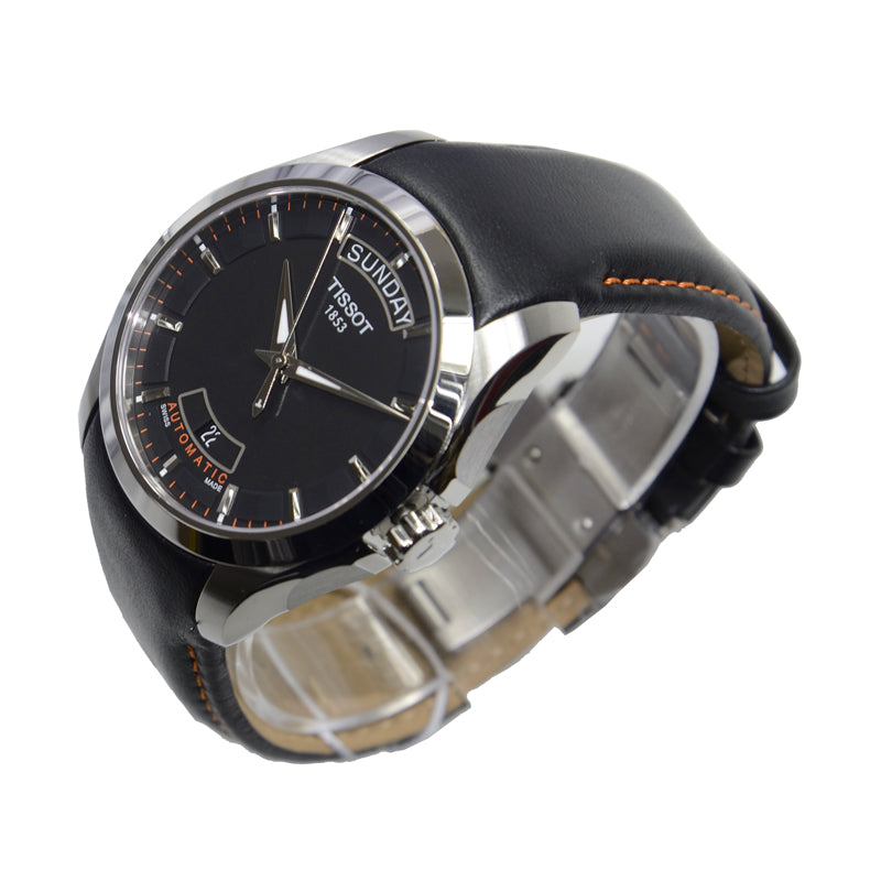 Tissot T-Classic Couturier "Powermatic 80'' Black Dial Watch | T035.407.16.051.03