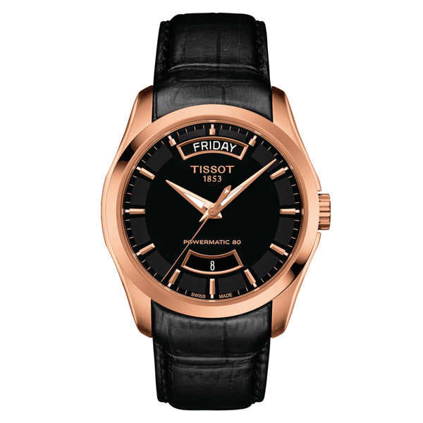 Tissot Couturier "Powermatic 80'' Black Dial Watch | T035.407.36.051.01