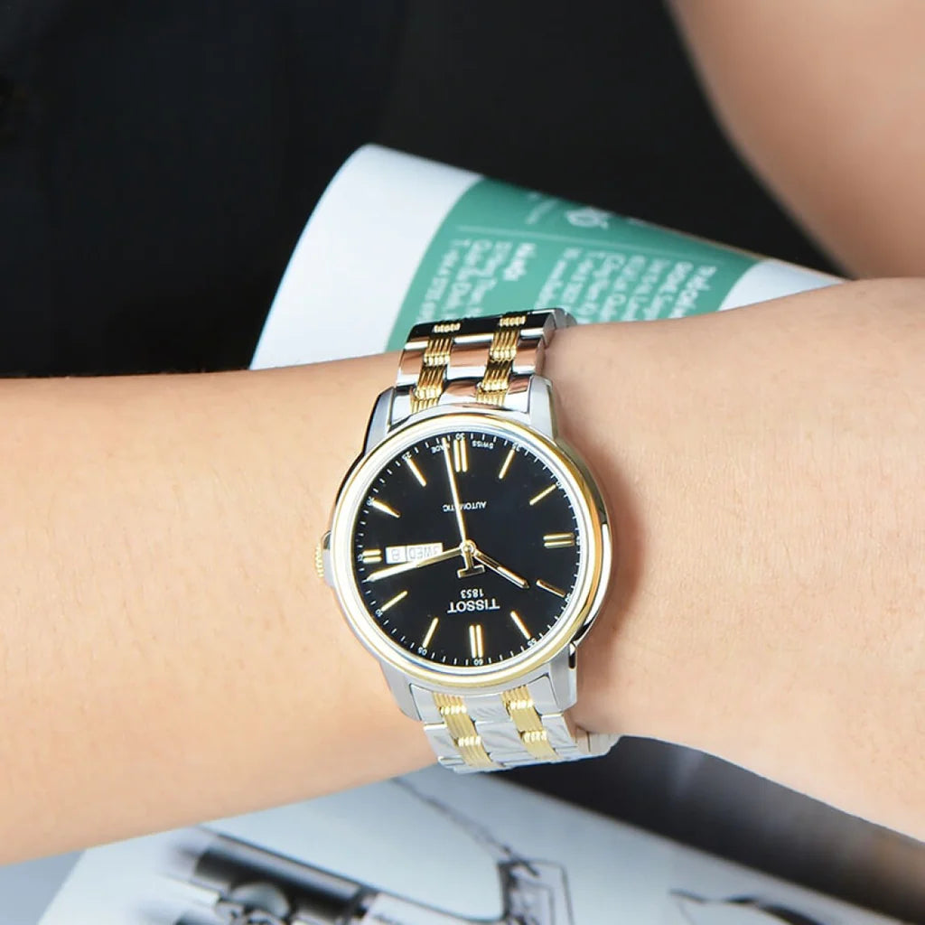 Tissot "T-Classic" Two-Tone Men's Watch| T0654302205100