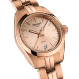 Tissot PR 100 Rose Gold Tone Dial Ladies Watch | T101.010.33.451.00