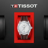 Tissot PR 100 Sport Gent Brown Leather Strap Watch | T101.610.16.031.00