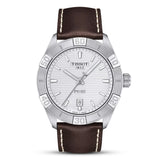 Tissot PR 100 Sport Gent Brown Leather Strap Watch | T101.610.16.031.00