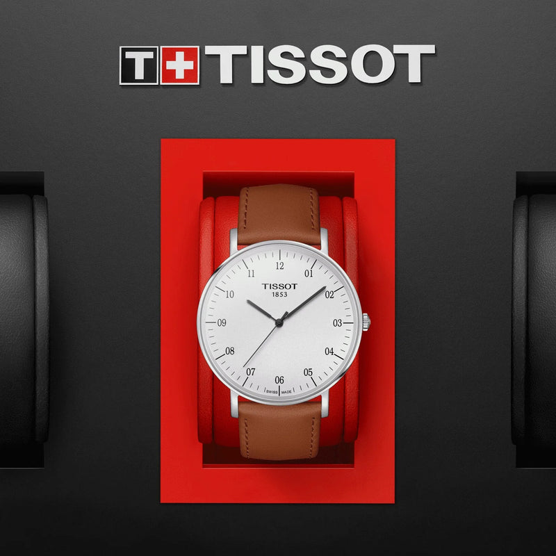 Tissot T-Classic Everytime Large Quartz White Dial Watch | T109.610.16.037