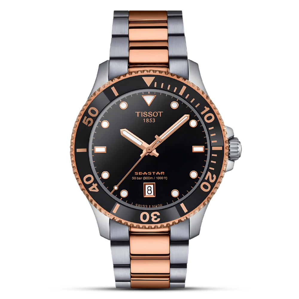 TISSOT SEASTAR 1000 40MM QUARTZ MEN'S WATCH | T120.410.22.051.01