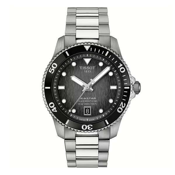 Tissot Seastar 1000 Powermatic 80 Grey Men's Watch| T120.807.11.051.00