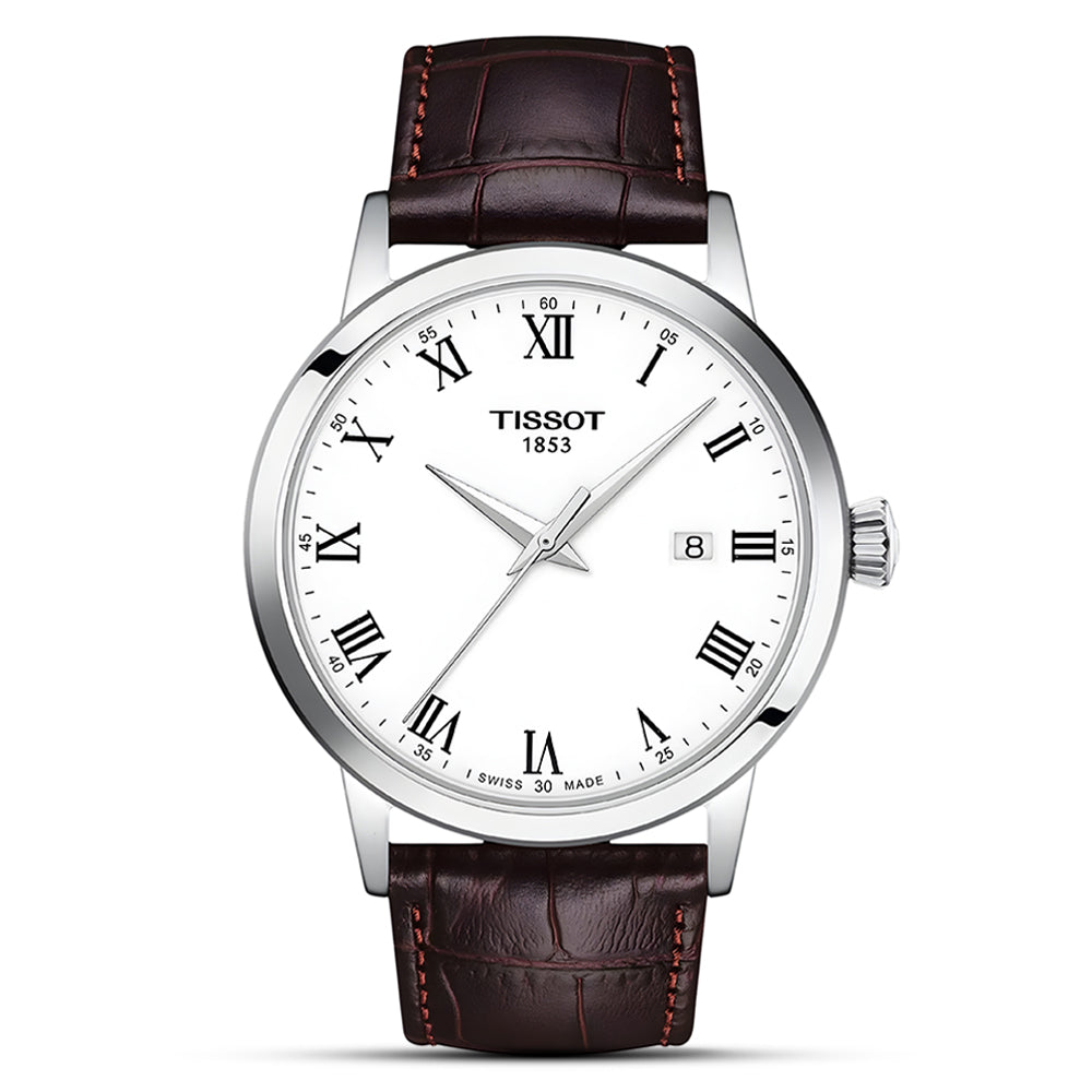 Tissot Classic Dream White Dial Men's Watch | T129.410.16.013.00
