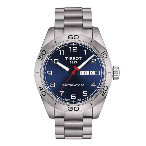 Tissot PRS 516 Powermatic 80 Blue Dial Watch | T131.430.11.042.00