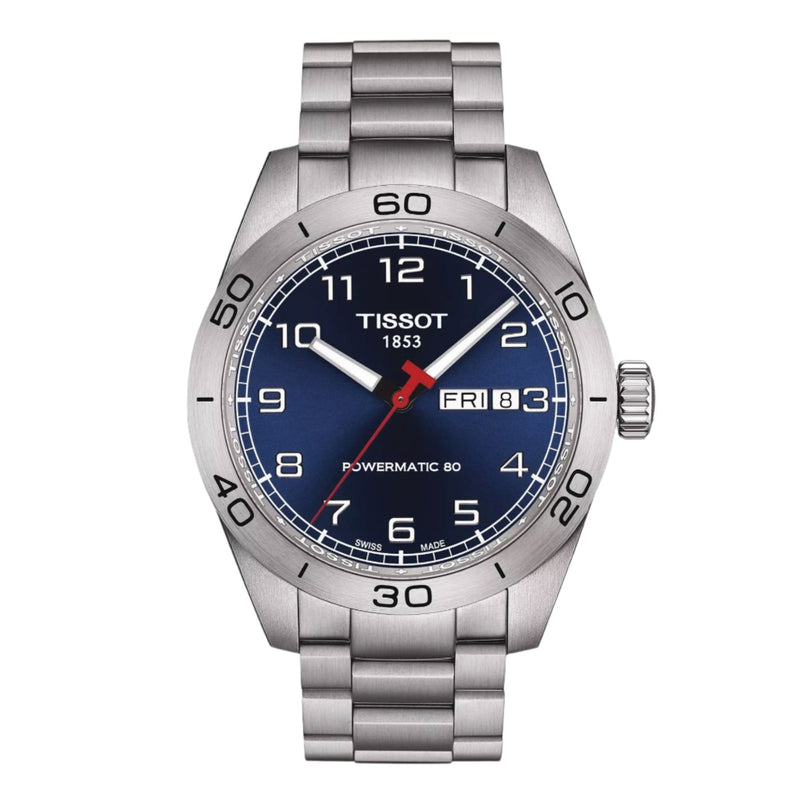 Tissot PRS 516 Powermatic 80 Blue Dial Watch | T131.430.11.042.00