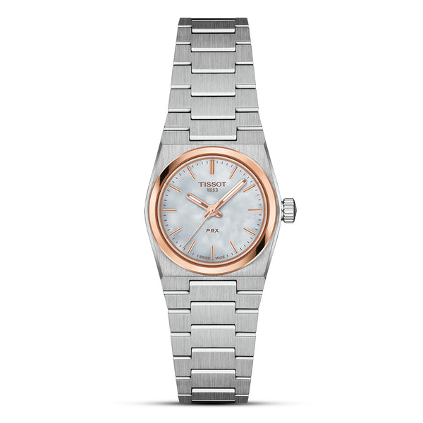 Tissot PRX 25mm Mother of Pearl Dial Ladies Watch | T137.010.21.111.00