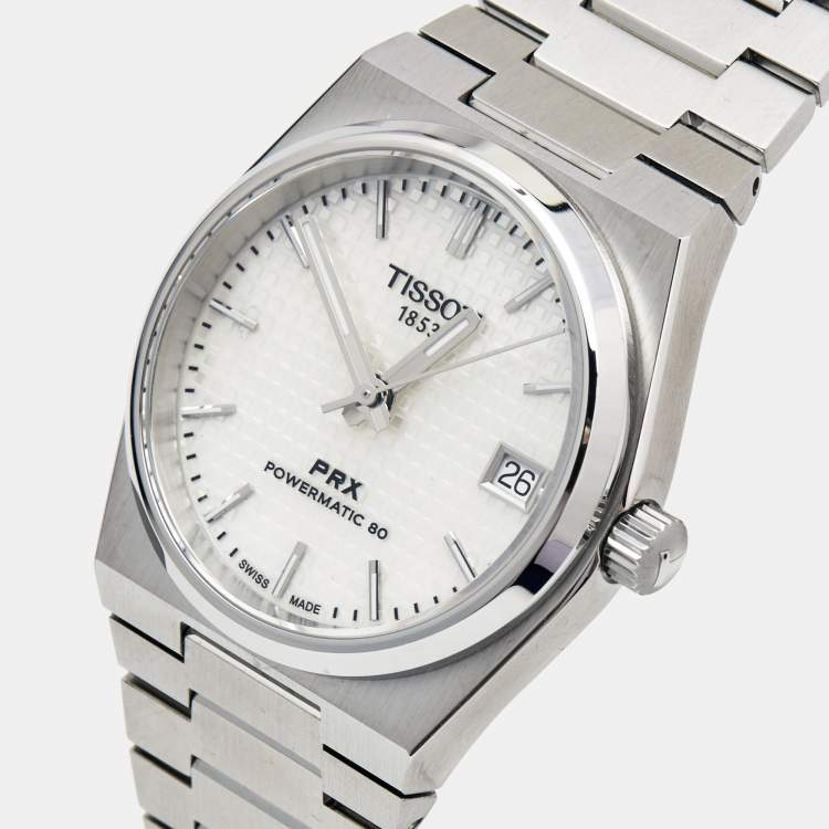 Tissot PRX "Powermatic 80" 35mm White Dial Watch | T137.207.11.111.00