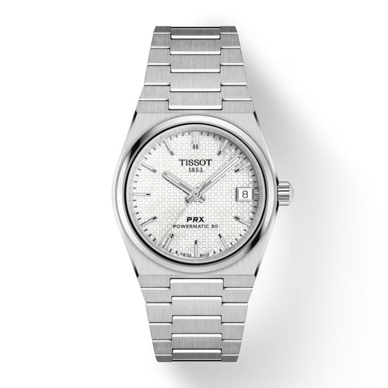 Tissot PRX "Powermatic 80" 35mm White Dial Watch | T137.207.11.111.00