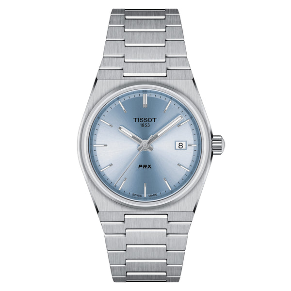 Tissot PRX 35mm Quartz Ice Blue Dial Unisex Watch | T137.210.11.351.00