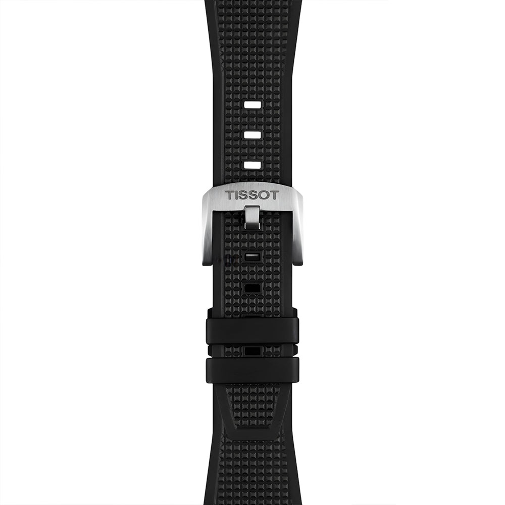 Tissot PRX 40mm Quartz Black Silicon Strap Watch T137.410.17.051.00