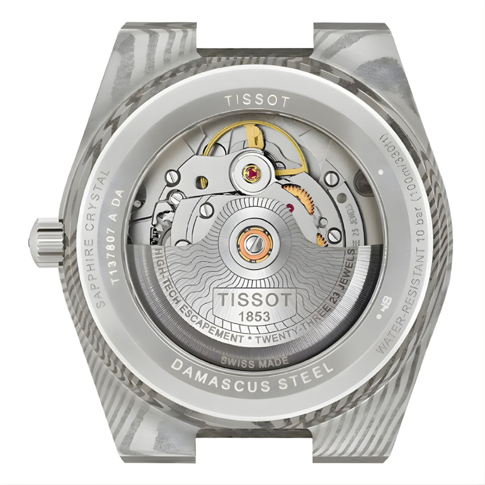 TISSOT DAMASCUS PRX POWERMETRIC 80 AUTOMATIC WATCH | T137.807.96.081.00