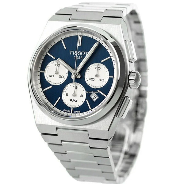 Tissot PRX Automatic Chronograph Blue Men's Watch| T137.427.11.041.00