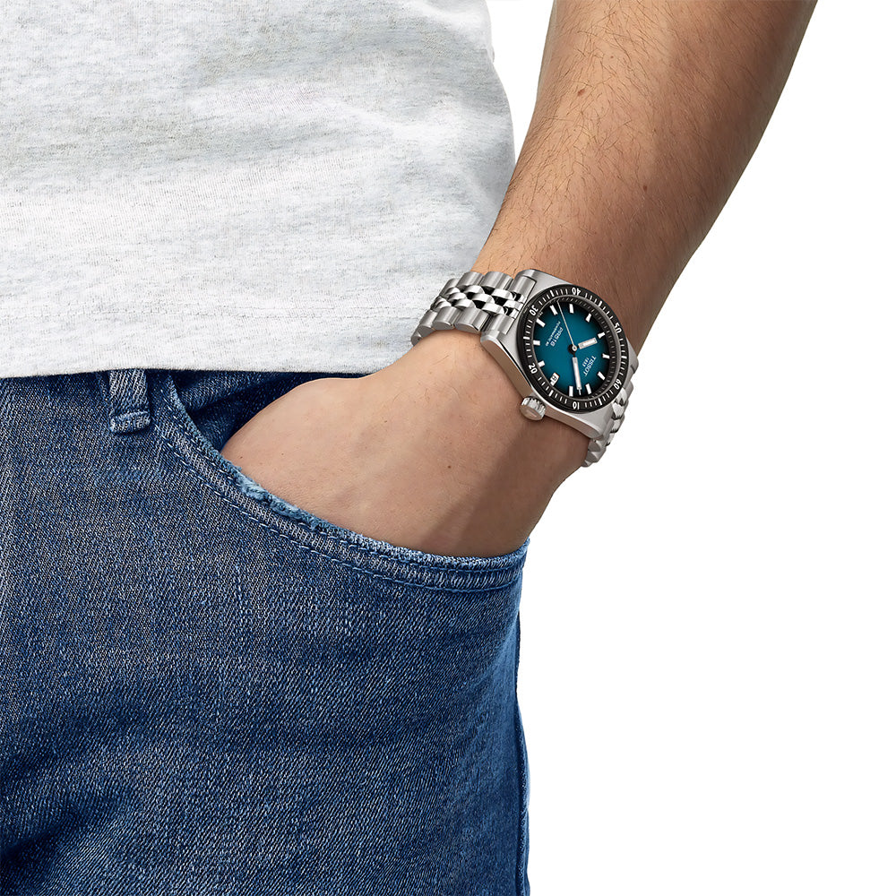 Tissot PR516 Aqua Blue Dial Men's Watch | T149.407.11.041.00