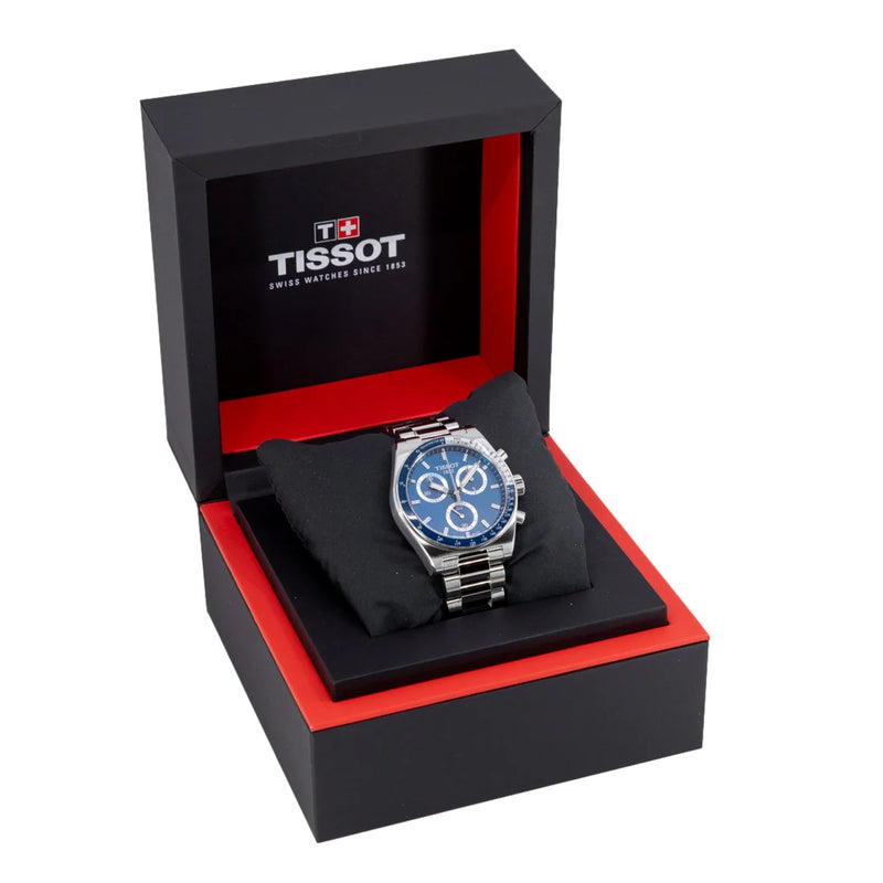 Tissot PR516 Chronograph Blue Dial Men's Watch | T149.417.11.041.00