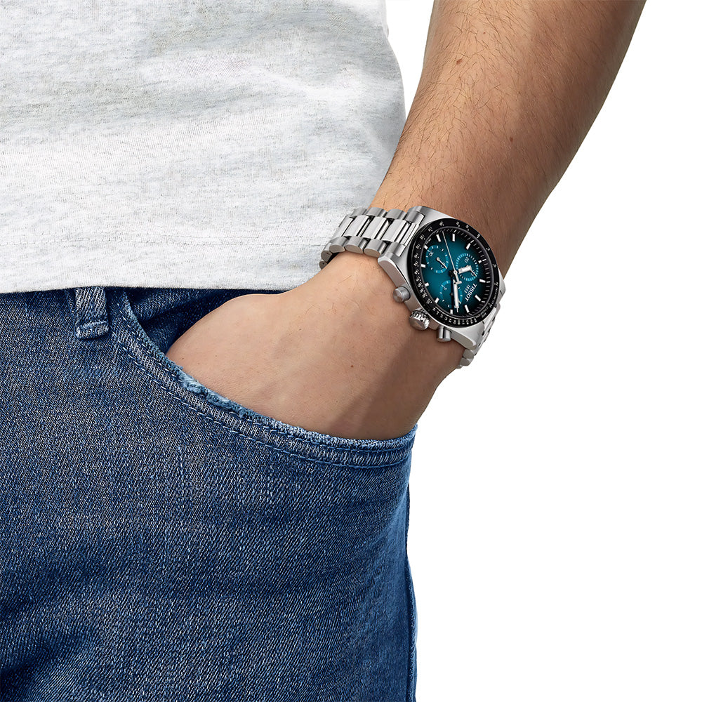 Tissot PR516 Chronograph Blue Dial Men's Watch | T149.417.11.041.01