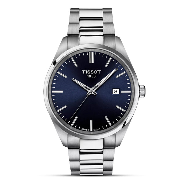 Tissot PR 100 Swiss Quartz Blue Dial Men's Watch | T150.410.11.041.00