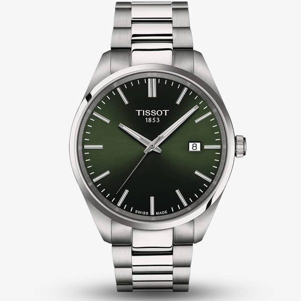 Tissot PR 100 Green Dial Quartz Men's Watch T150.410.11.091.00