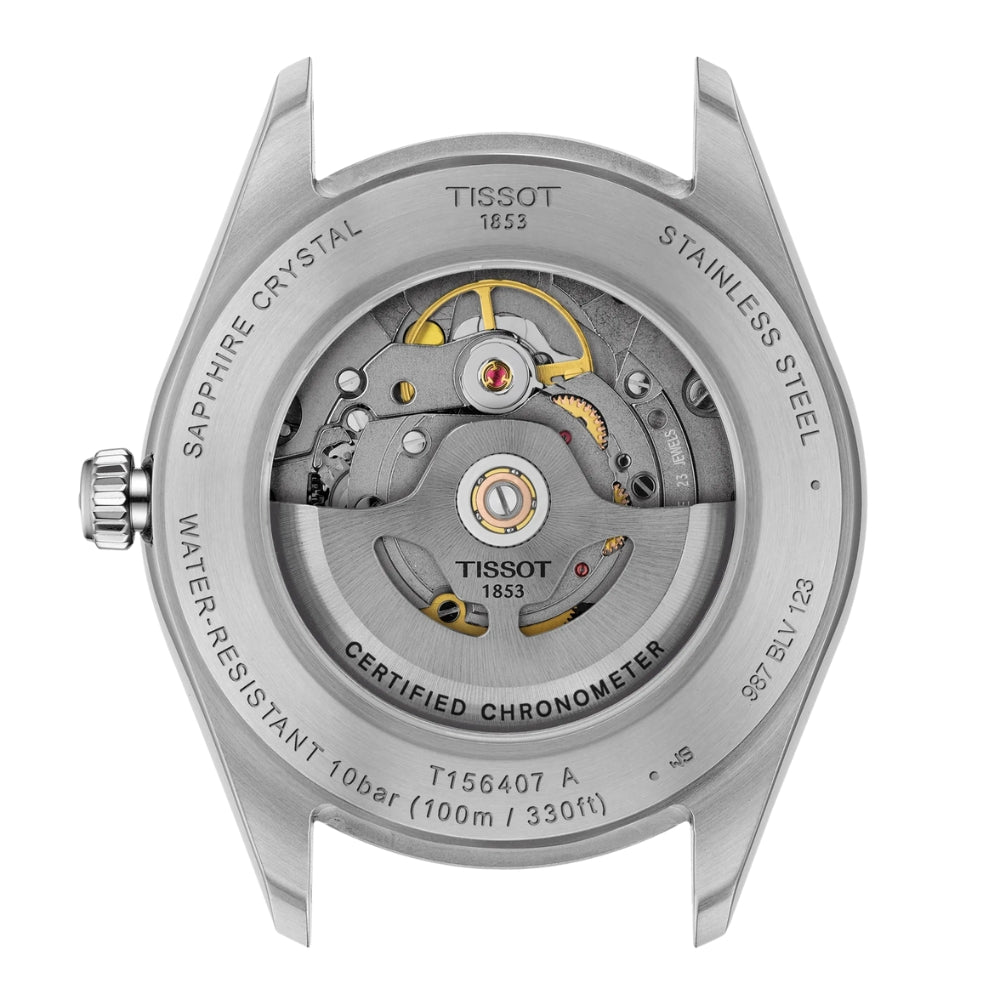 TISSOT COSC BALLADE POWERMATIC 80 TWO TONE MEN'S WATCH T156.408.22.033.00