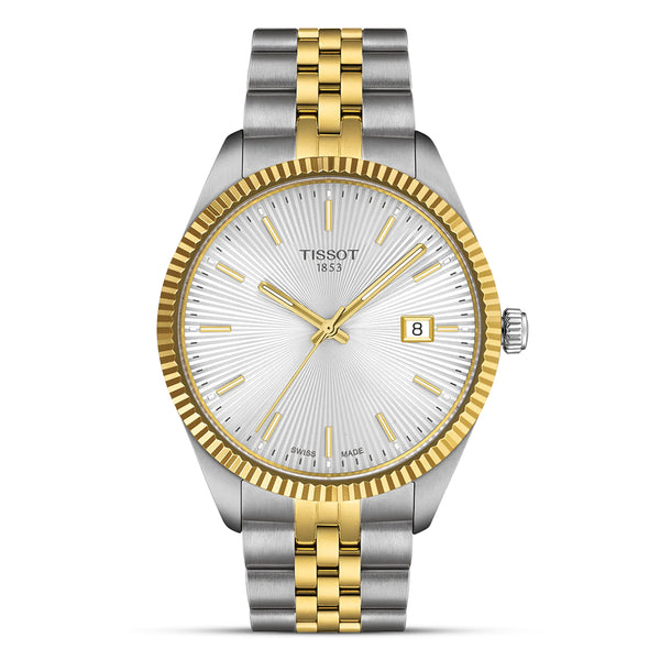 Tissot Ballade Two Tone Silver Dial Men's Watch | T156.410.22.031.00