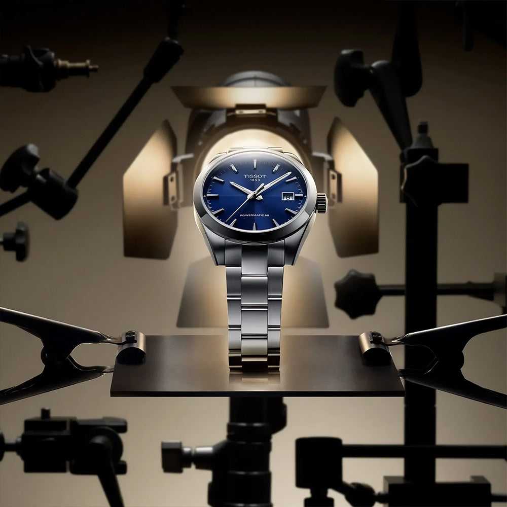 TISSOT GENTLEMEN 38MM POWERMATRIC BLUE DIAL WATCH | T165.807.11.041.00
