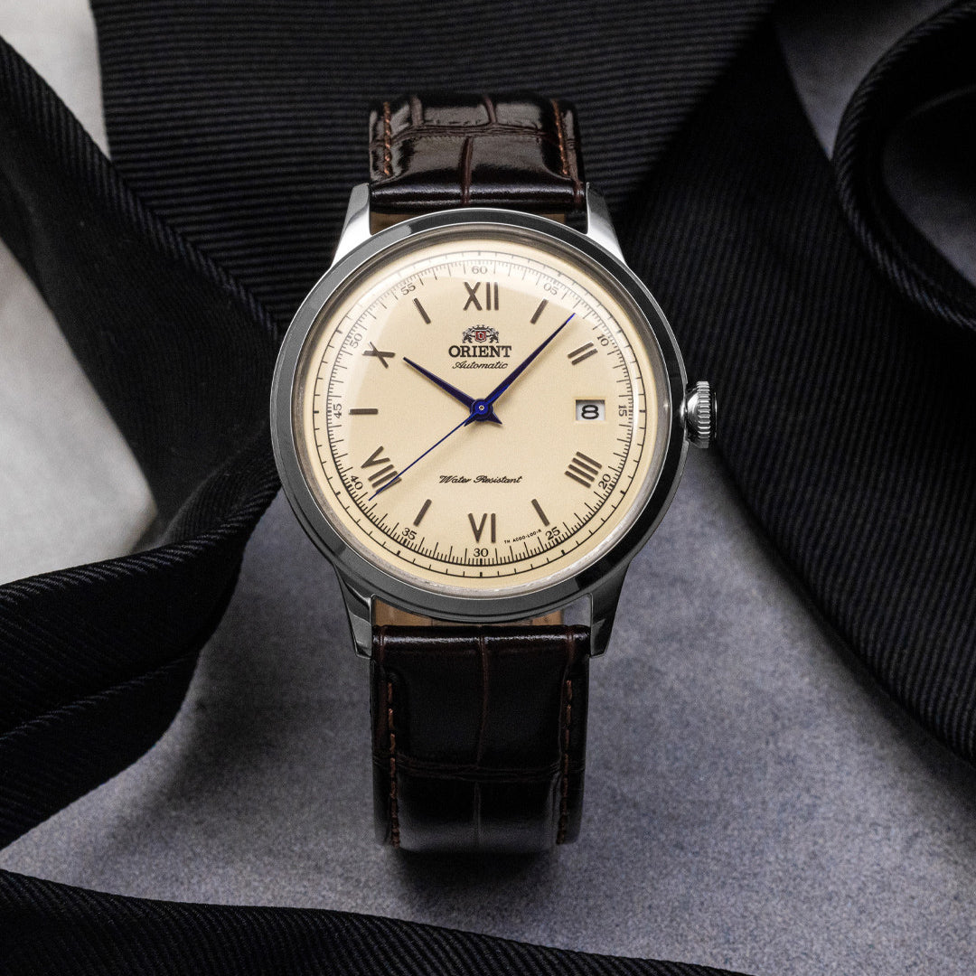 Orient Bambino 2nd Gen Champagne Dial Men’s Watch | TAC00009N0