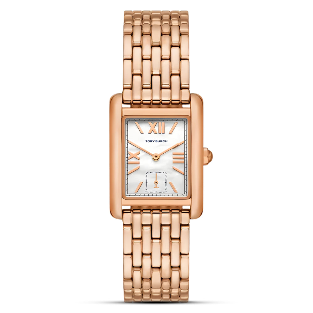 Tory Burch Eleanor Rose Gold MOP Dial Ladies Watch TBW1079