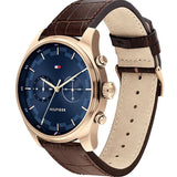 Tommy Hilfiger Sawyer Brown Leather Strap Men's Watch| TH1710423