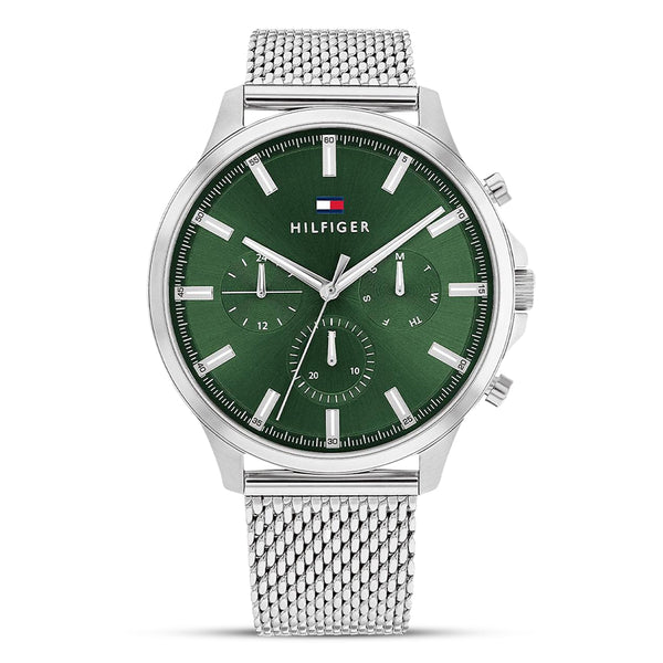 Tommy Hilfiger Multifunction Green Dial Men's Watch | TH1710499