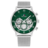 Tommy Hilfiger Legend Green Skeleton Dial Watch | TH1710567