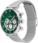 Tommy Hilfiger Legend Green Skeleton Dial Watch | TH1710567