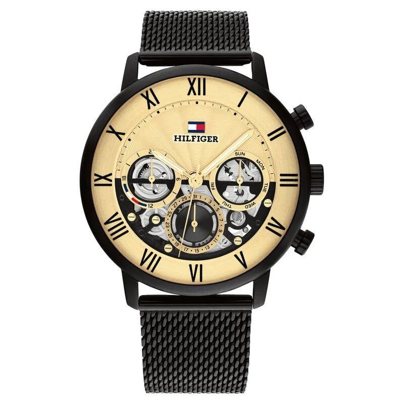 Tommy Hilfiger Legend Golden Dial Men's Watch | TH1710568