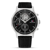 Tommy Hilfiger Stewart Skeleton Black Dial Men's Watch | TH1710605