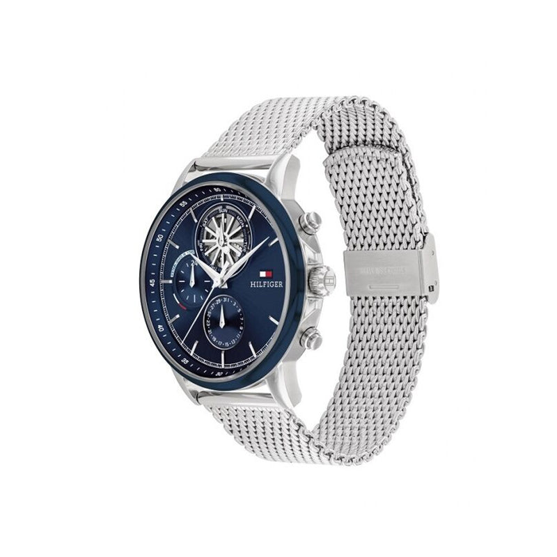 Tommy Hilfiger Skeleton Navy Blue Dial Men's Watch | TH1710609