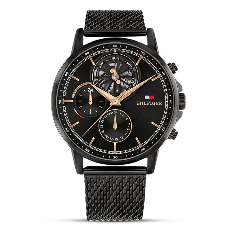 Tommy Hilfiger Tyson Skeleton Black Dial Men's Watch | TH1710610