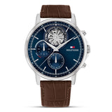 Tommy Hilfiger T-series Skeleton Navy Blue Dial Men's Watch | TH1710629